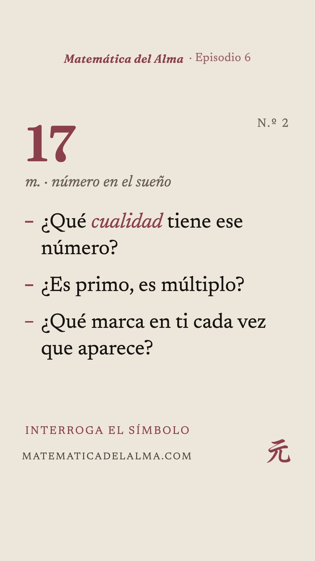 Soñar con números